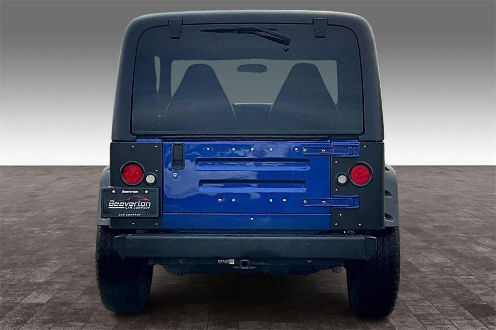 used 2002 Jeep Wrangler car, priced at $10,548