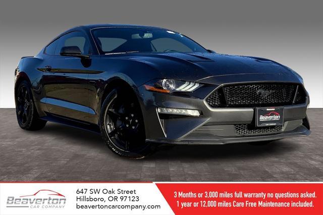 used 2018 Ford Mustang car, priced at $26,898