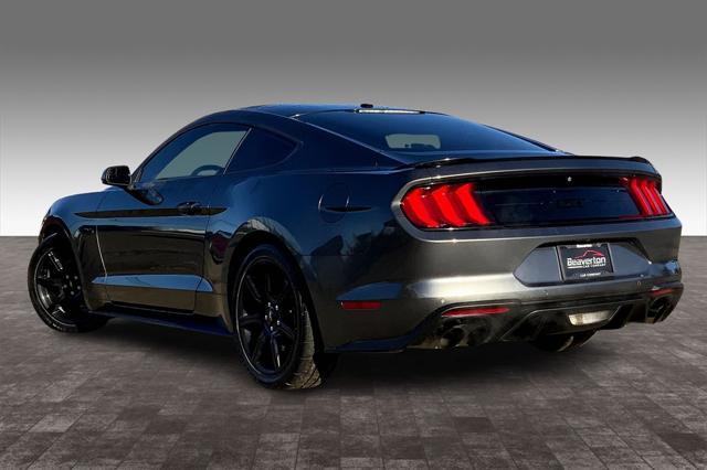 used 2018 Ford Mustang car, priced at $26,898