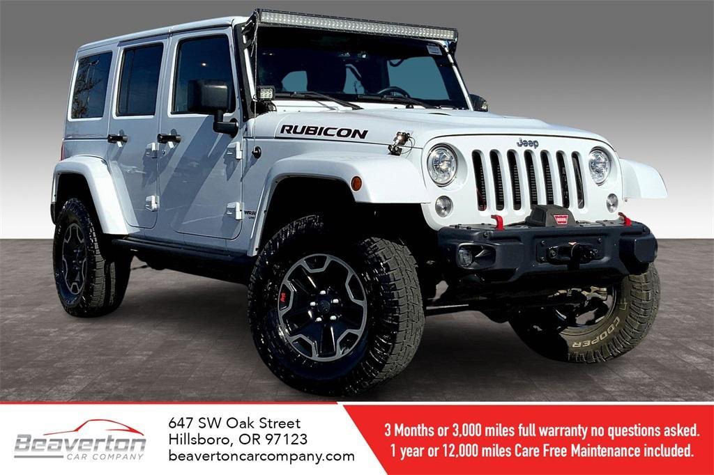 used 2017 Jeep Wrangler Unlimited car, priced at $31,572