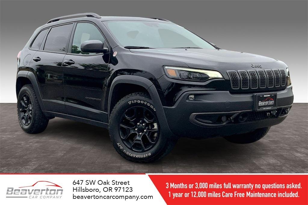 used 2021 Jeep Cherokee car, priced at $29,365