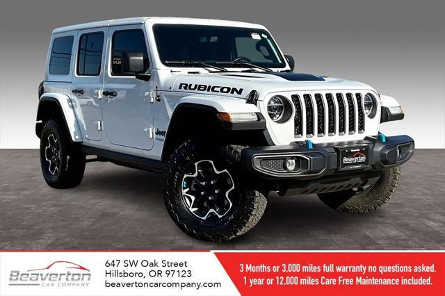 used 2021 Jeep Wrangler Unlimited 4xe car, priced at $35,175