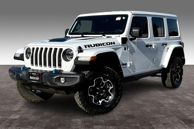 used 2021 Jeep Wrangler Unlimited 4xe car, priced at $35,175