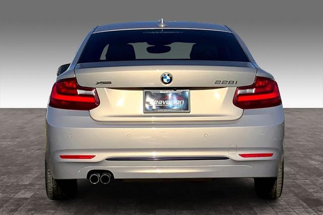 used 2016 BMW 228 car, priced at $14,290