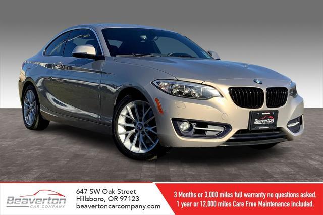 used 2016 BMW 228 car, priced at $14,290