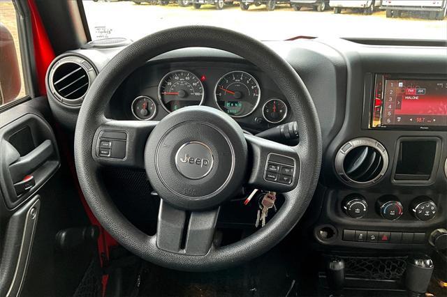 used 2015 Jeep Wrangler car, priced at $19,712