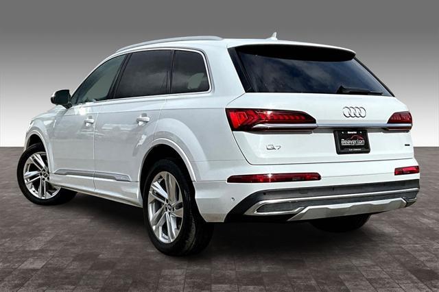used 2020 Audi Q7 car, priced at $29,500