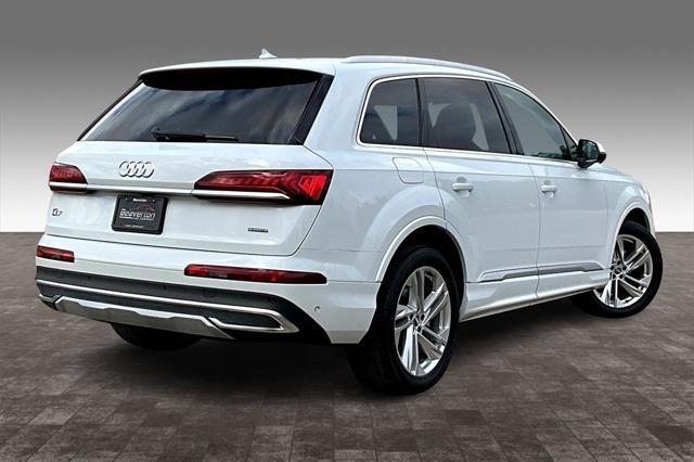 used 2020 Audi Q7 car, priced at $29,500