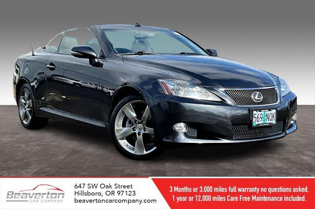 used 2010 Lexus IS 250C car, priced at $13,258