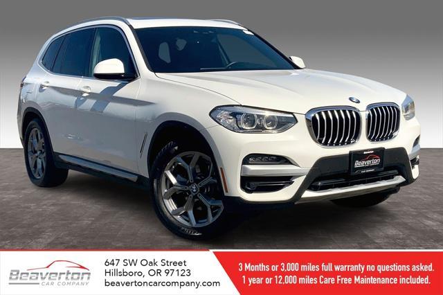 used 2021 BMW X3 car, priced at $24,020