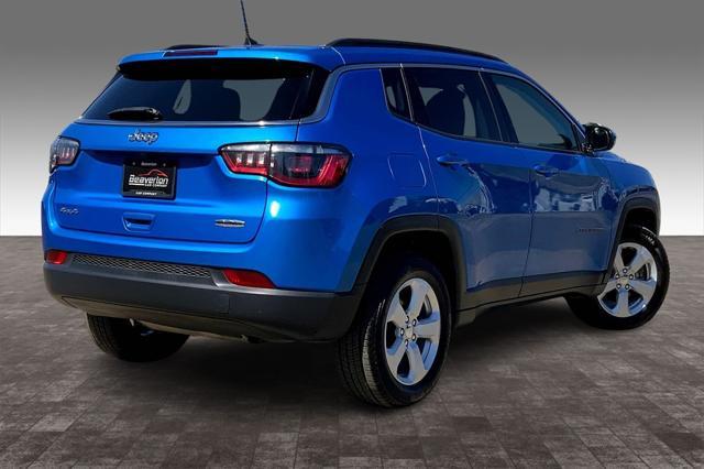 used 2021 Jeep Compass car, priced at $18,378