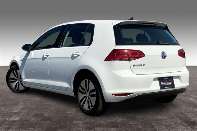 used 2016 Volkswagen e-Golf car, priced at $11,542