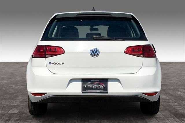 used 2016 Volkswagen e-Golf car, priced at $11,542