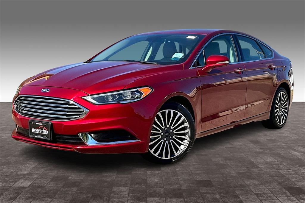 used 2018 Ford Fusion car, priced at $16,089