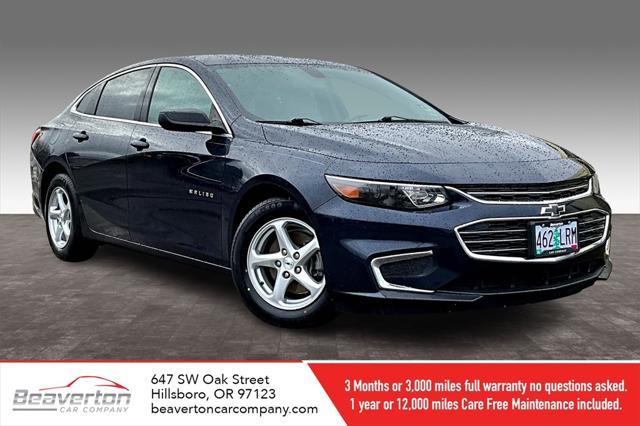 used 2018 Chevrolet Malibu car, priced at $16,704