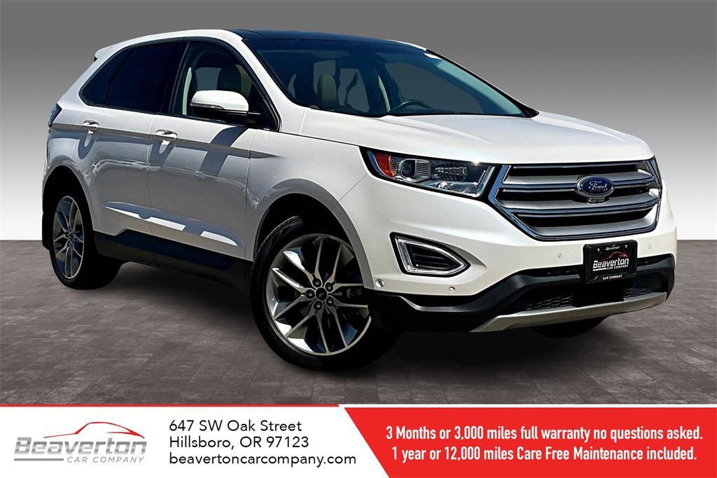 used 2018 Ford Edge car, priced at $16,434