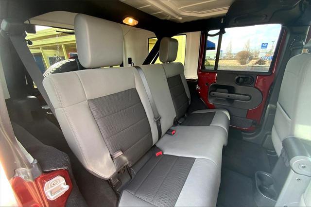 used 2010 Jeep Wrangler Unlimited car, priced at $16,804