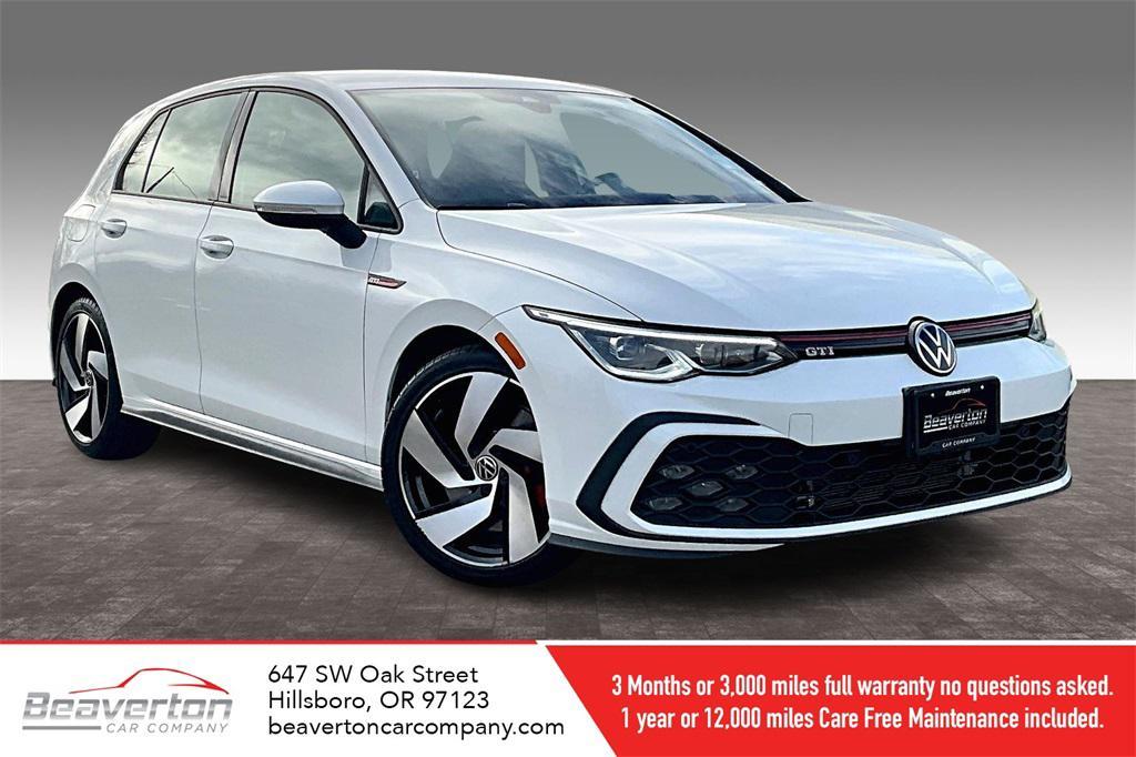 used 2024 Volkswagen Golf GTI car, priced at $26,476