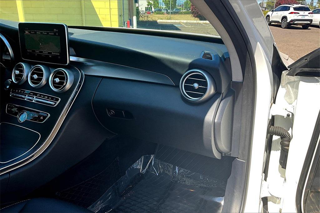 used 2015 Mercedes-Benz C-Class car, priced at $17,861