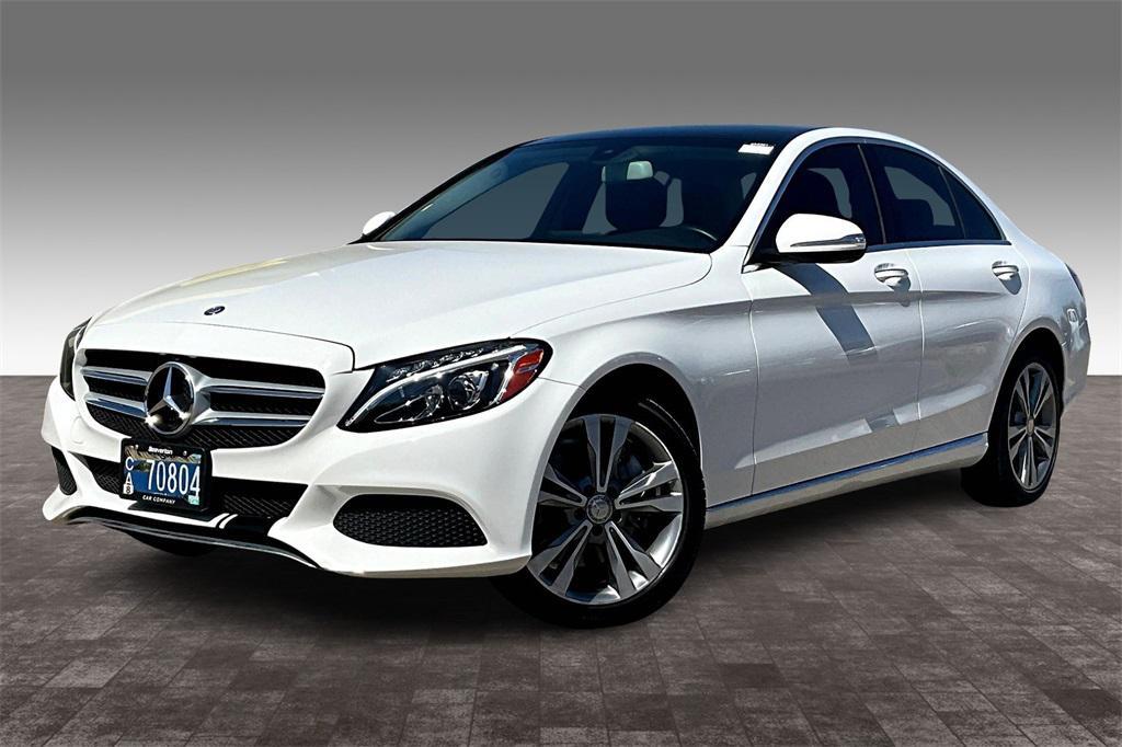 used 2015 Mercedes-Benz C-Class car, priced at $17,861