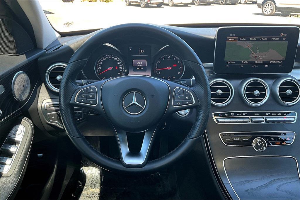 used 2015 Mercedes-Benz C-Class car, priced at $17,861