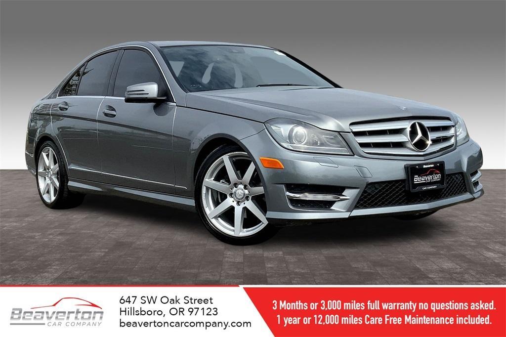 used 2012 Mercedes-Benz C-Class car, priced at $13,784