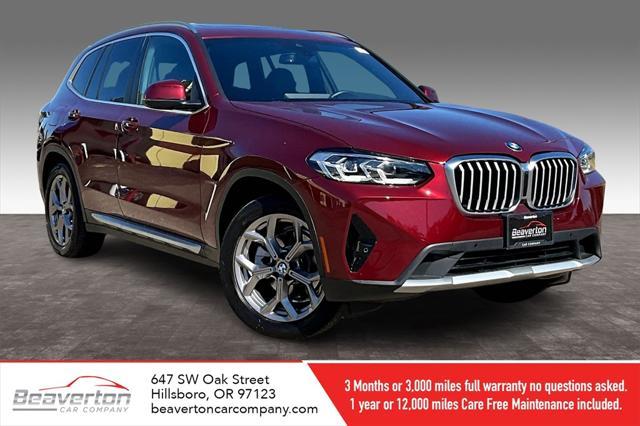 used 2022 BMW X3 car, priced at $34,717