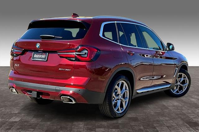 used 2022 BMW X3 car, priced at $34,717