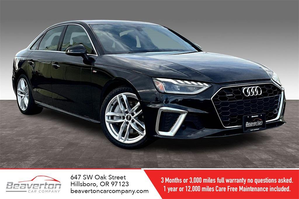 used 2023 Audi A4 car, priced at $25,100