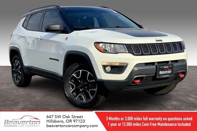 used 2020 Jeep Compass car, priced at $18,487