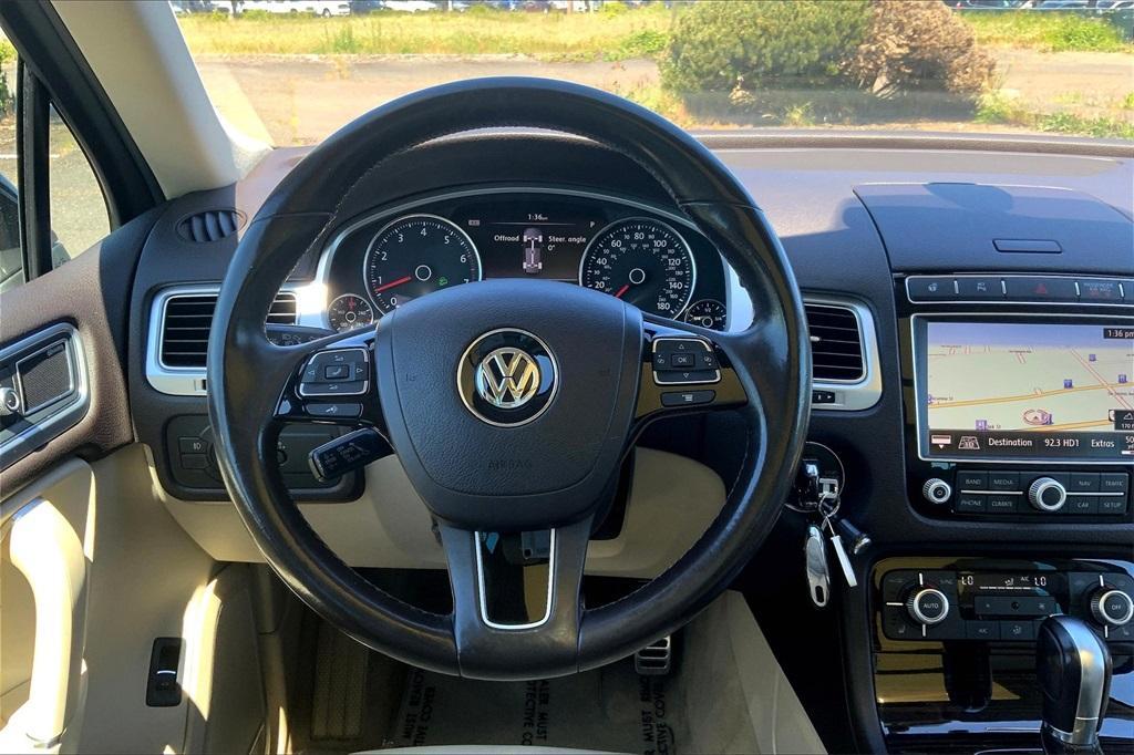 used 2015 Volkswagen Touareg car, priced at $18,991