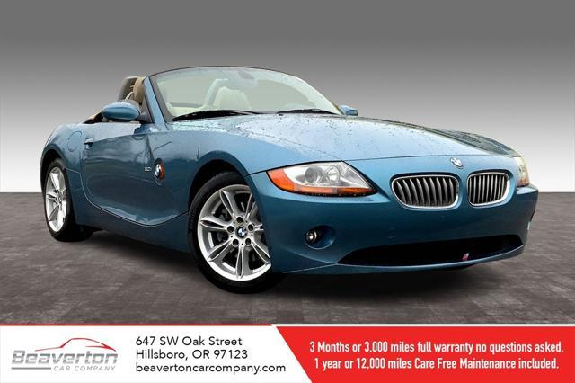 used 2003 BMW Z4 car, priced at $13,400