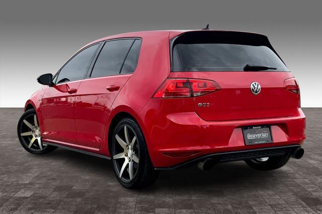 used 2015 Volkswagen Golf GTI car, priced at $14,053