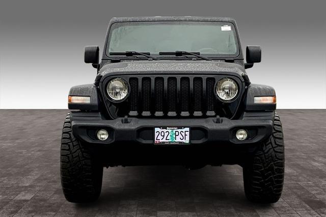 used 2018 Jeep Wrangler Unlimited car, priced at $25,467