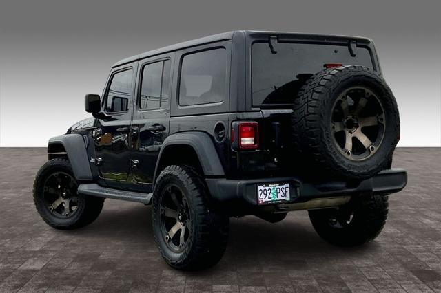 used 2018 Jeep Wrangler Unlimited car, priced at $25,467