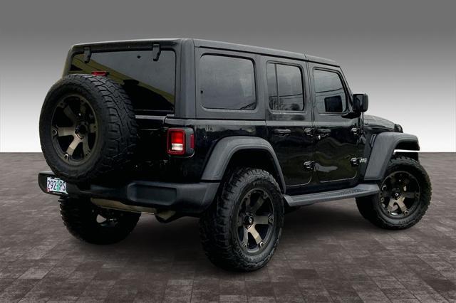 used 2018 Jeep Wrangler Unlimited car, priced at $25,467