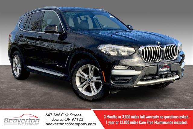 used 2018 BMW X3 car, priced at $23,655