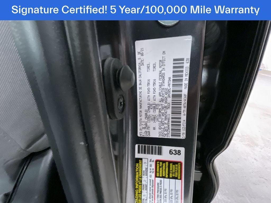 used 2021 Toyota Tacoma car, priced at $31,995