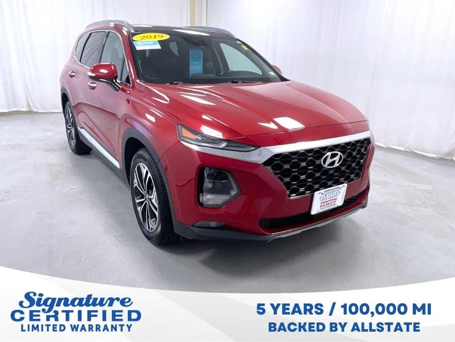 used 2019 Hyundai Santa Fe car, priced at $23,164