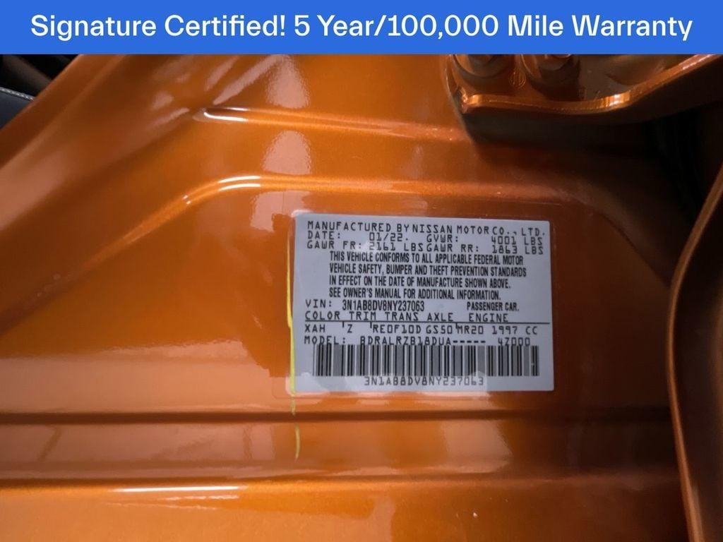 used 2022 Nissan Sentra car, priced at $18,995