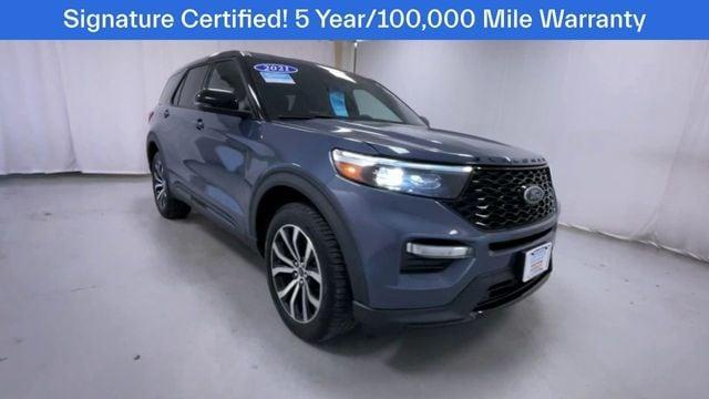 used 2021 Ford Explorer car, priced at $31,495