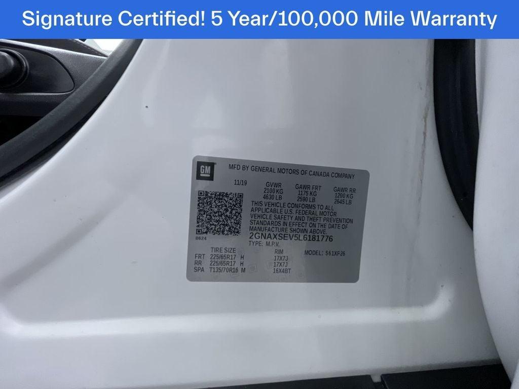 used 2020 Chevrolet Equinox car, priced at $19,595