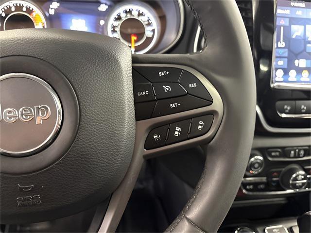 used 2021 Jeep Cherokee car, priced at $22,854
