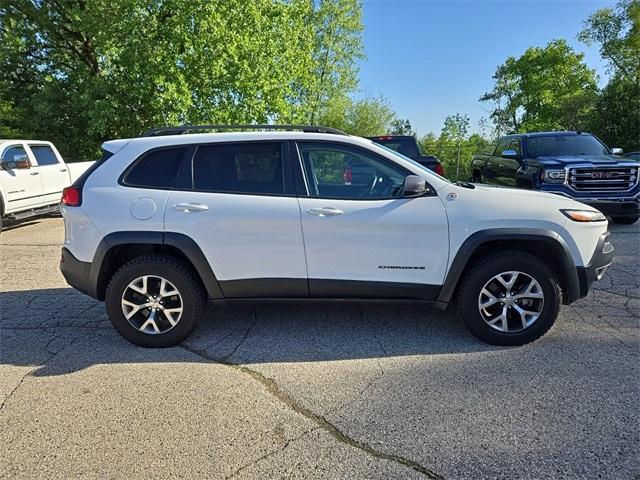 used 2017 Jeep Cherokee car, priced at $21,622