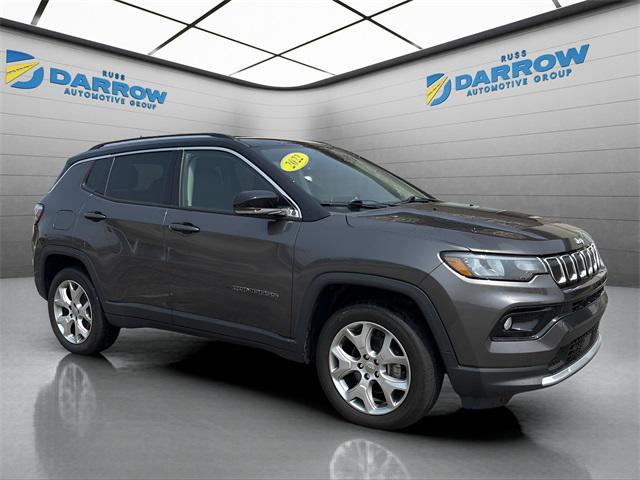 used 2022 Jeep Compass car, priced at $21,588