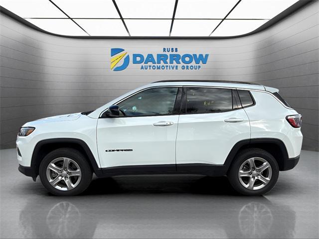 used 2023 Jeep Compass car, priced at $18,901