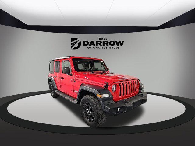 used 2020 Jeep Wrangler Unlimited car, priced at $23,500