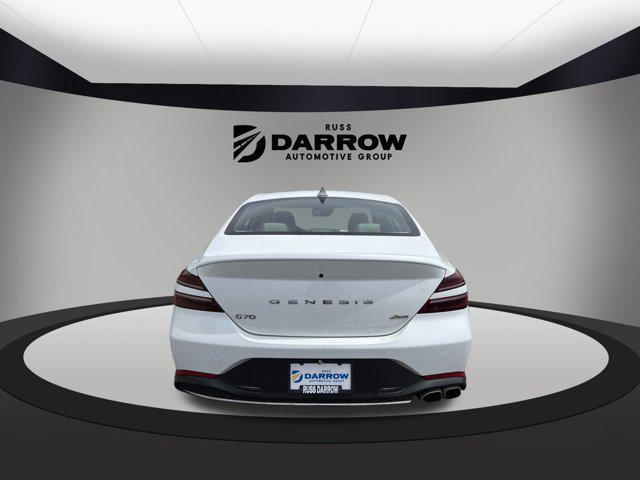 used 2023 Genesis G70 car, priced at $26,396