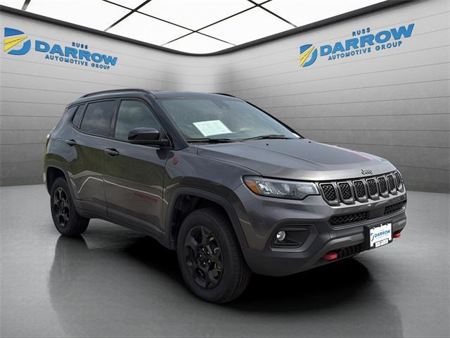 used 2023 Jeep Compass car, priced at $21,155