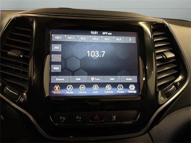 used 2021 Jeep Cherokee car, priced at $20,070
